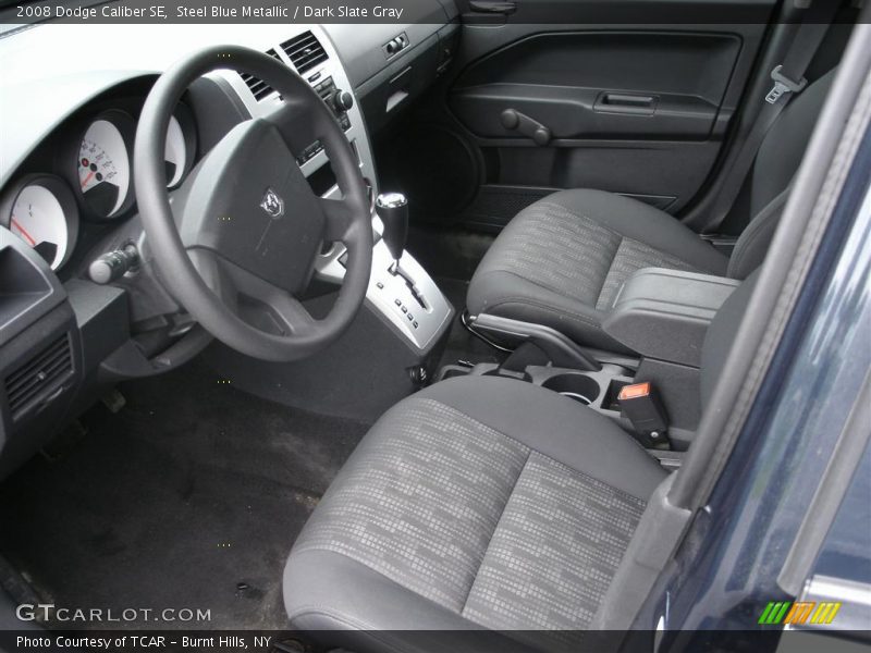 Steel Blue Metallic / Dark Slate Gray 2008 Dodge Caliber SE