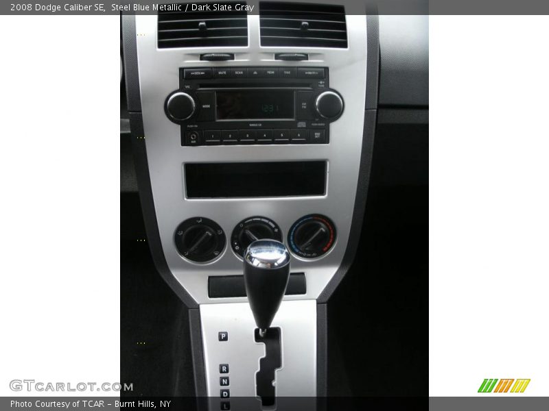 Steel Blue Metallic / Dark Slate Gray 2008 Dodge Caliber SE