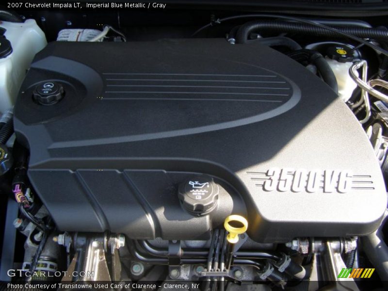 Imperial Blue Metallic / Gray 2007 Chevrolet Impala LT