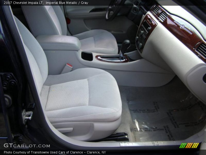Imperial Blue Metallic / Gray 2007 Chevrolet Impala LT