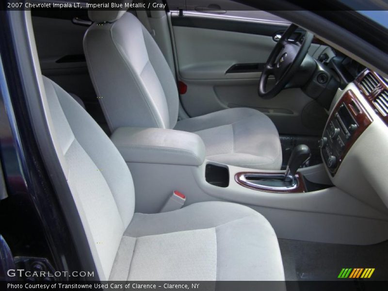 Imperial Blue Metallic / Gray 2007 Chevrolet Impala LT