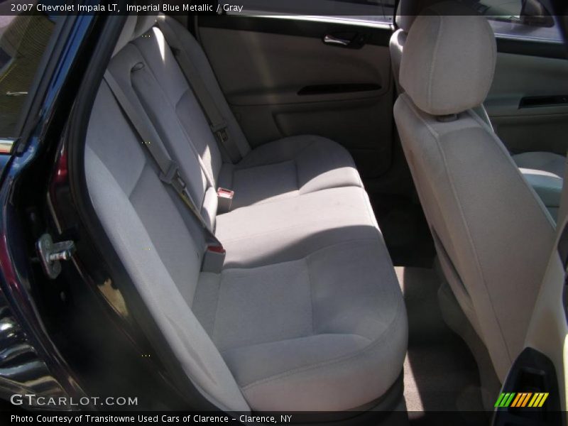 Imperial Blue Metallic / Gray 2007 Chevrolet Impala LT