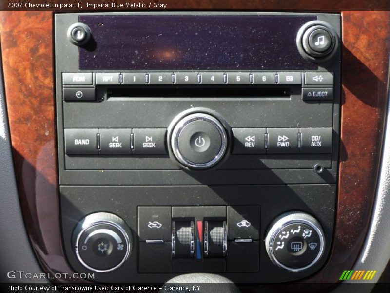 Imperial Blue Metallic / Gray 2007 Chevrolet Impala LT