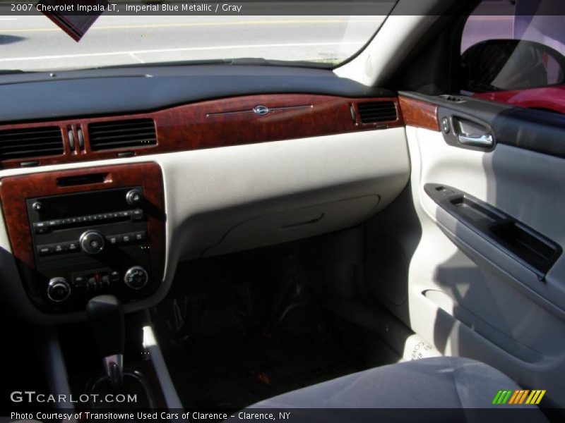 Imperial Blue Metallic / Gray 2007 Chevrolet Impala LT