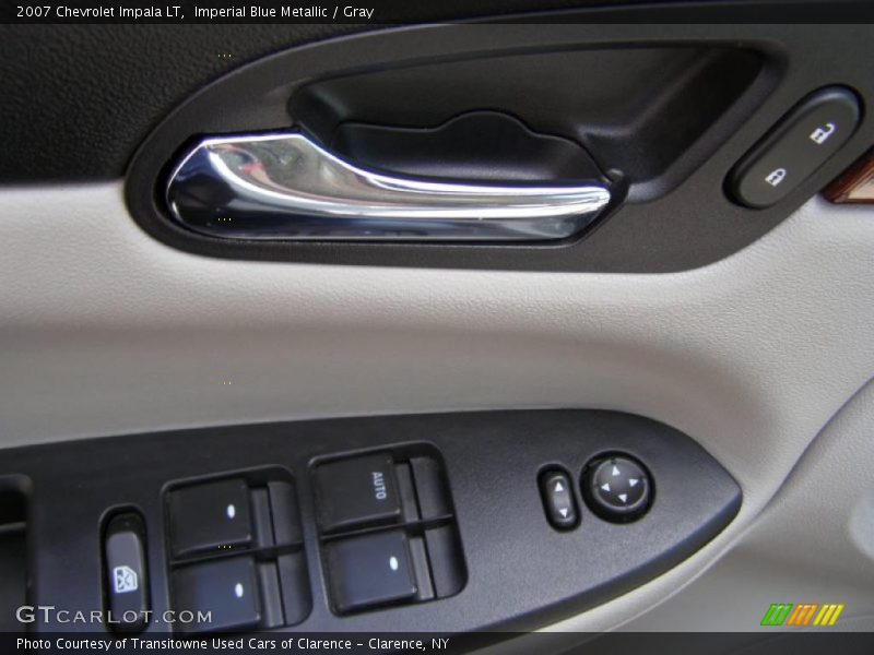 Imperial Blue Metallic / Gray 2007 Chevrolet Impala LT