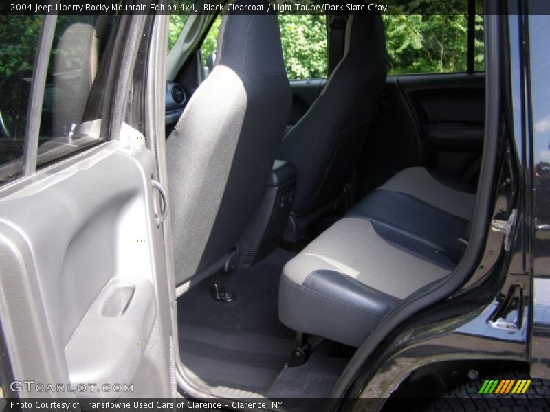 Black Clearcoat / Light Taupe/Dark Slate Gray 2004 Jeep Liberty Rocky Mountain Edition 4x4