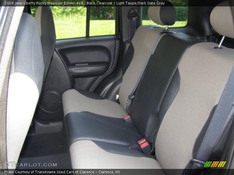 Black Clearcoat / Light Taupe/Dark Slate Gray 2004 Jeep Liberty Rocky Mountain Edition 4x4