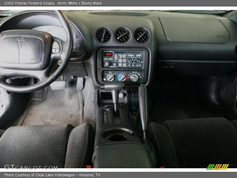 Arctic White / Ebony Black 2002 Pontiac Firebird Coupe