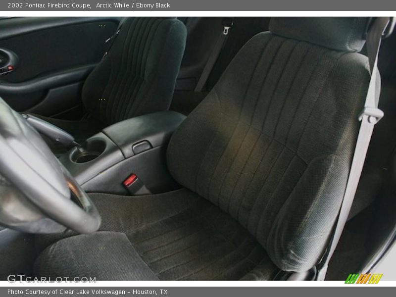Arctic White / Ebony Black 2002 Pontiac Firebird Coupe
