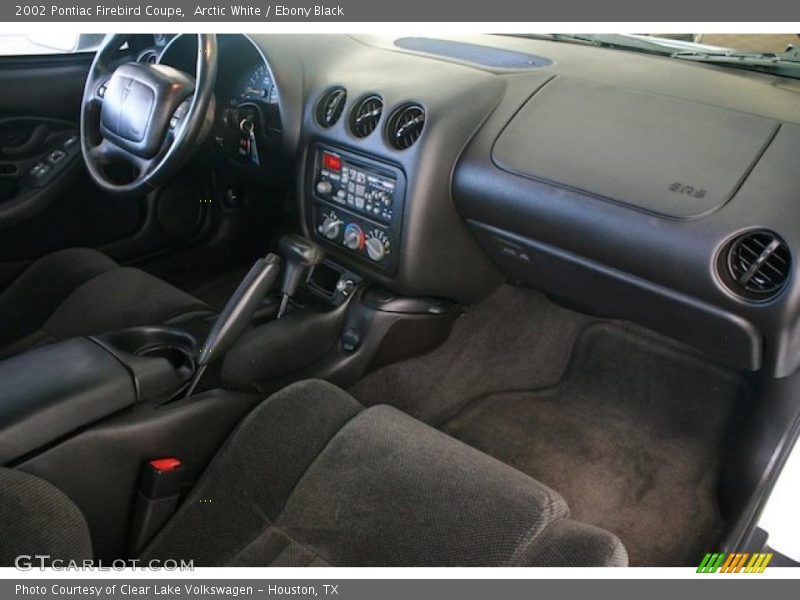 Arctic White / Ebony Black 2002 Pontiac Firebird Coupe