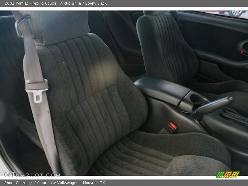 Arctic White / Ebony Black 2002 Pontiac Firebird Coupe