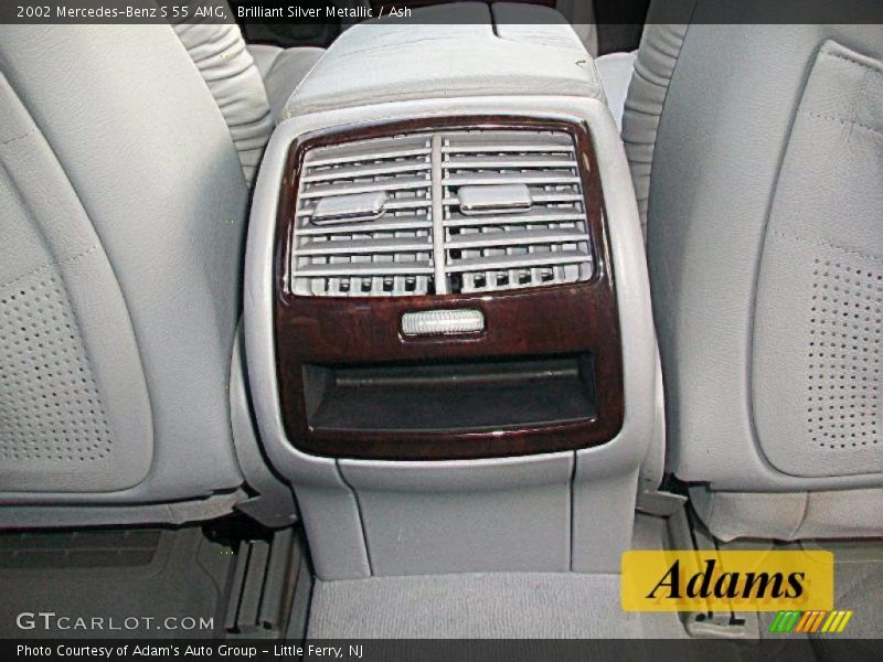 Brilliant Silver Metallic / Ash 2002 Mercedes-Benz S 55 AMG