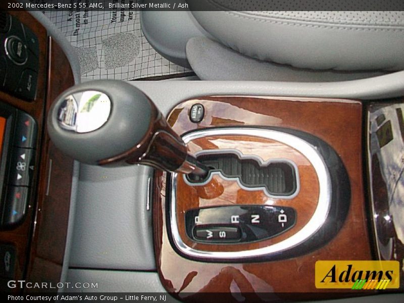 Brilliant Silver Metallic / Ash 2002 Mercedes-Benz S 55 AMG
