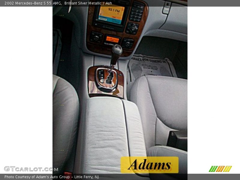 Brilliant Silver Metallic / Ash 2002 Mercedes-Benz S 55 AMG