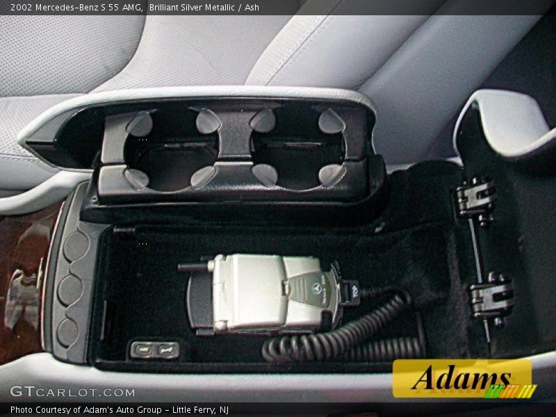 Brilliant Silver Metallic / Ash 2002 Mercedes-Benz S 55 AMG