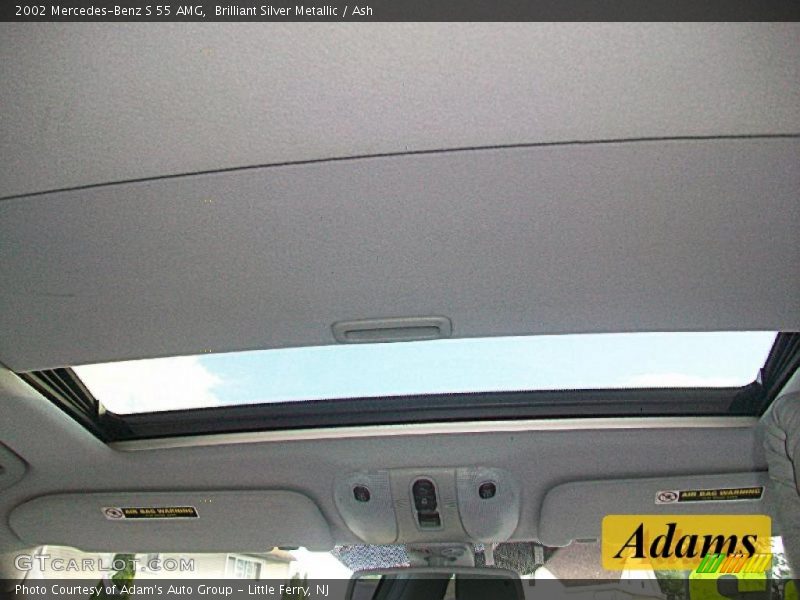 Brilliant Silver Metallic / Ash 2002 Mercedes-Benz S 55 AMG