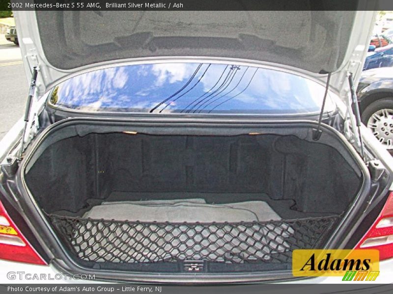 Brilliant Silver Metallic / Ash 2002 Mercedes-Benz S 55 AMG