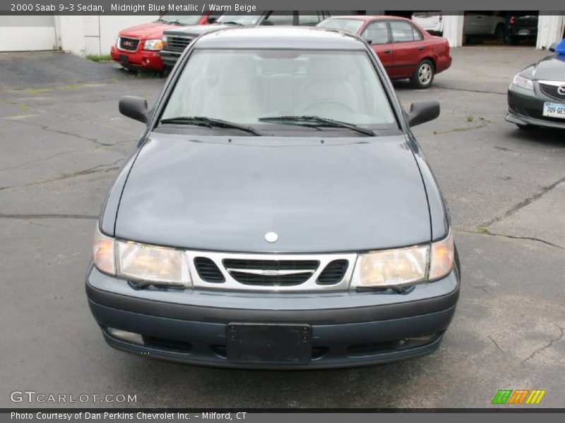 Midnight Blue Metallic / Warm Beige 2000 Saab 9-3 Sedan