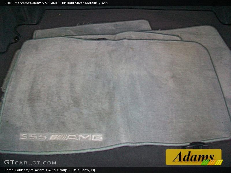 Brilliant Silver Metallic / Ash 2002 Mercedes-Benz S 55 AMG