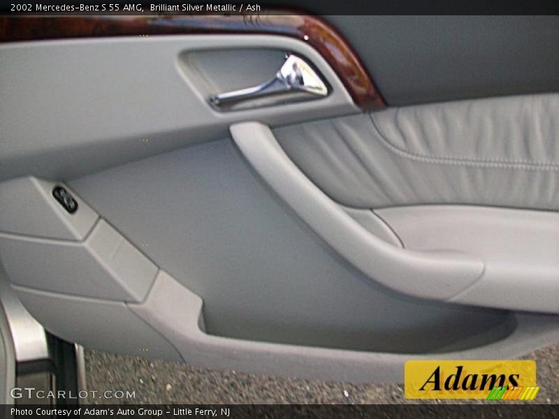 Brilliant Silver Metallic / Ash 2002 Mercedes-Benz S 55 AMG