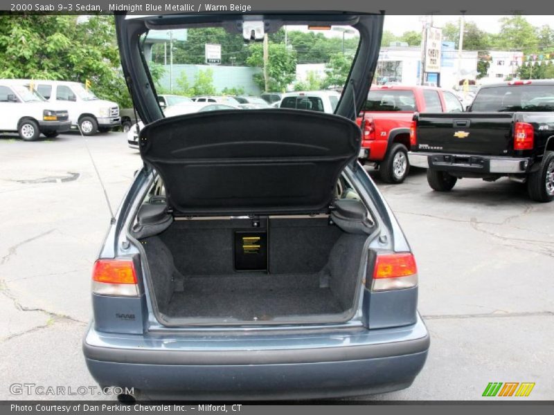 Midnight Blue Metallic / Warm Beige 2000 Saab 9-3 Sedan