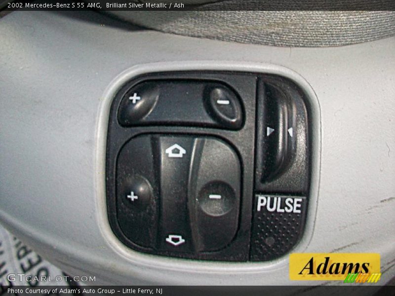 Brilliant Silver Metallic / Ash 2002 Mercedes-Benz S 55 AMG