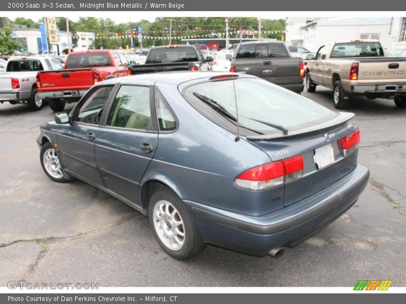 Midnight Blue Metallic / Warm Beige 2000 Saab 9-3 Sedan