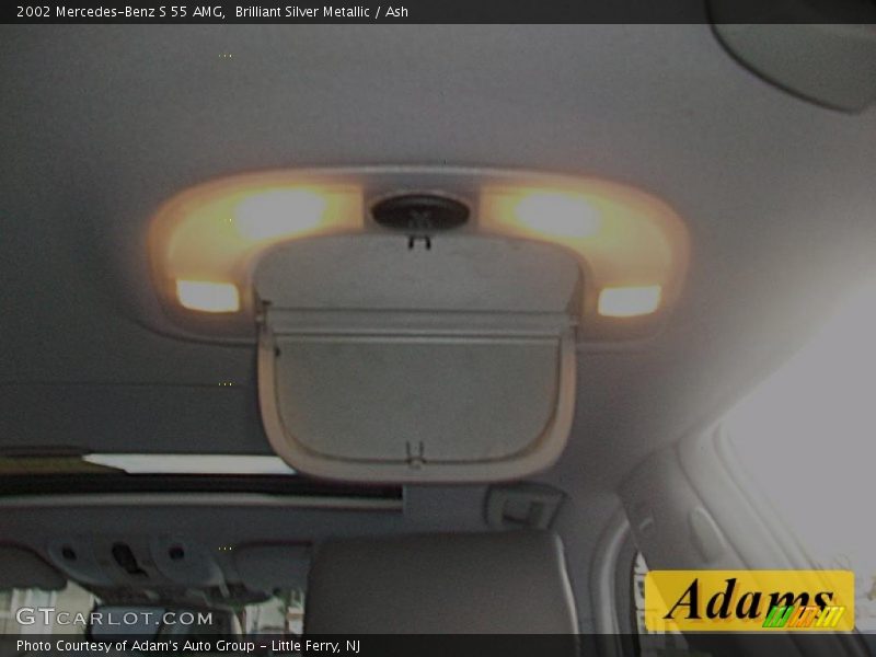 Brilliant Silver Metallic / Ash 2002 Mercedes-Benz S 55 AMG