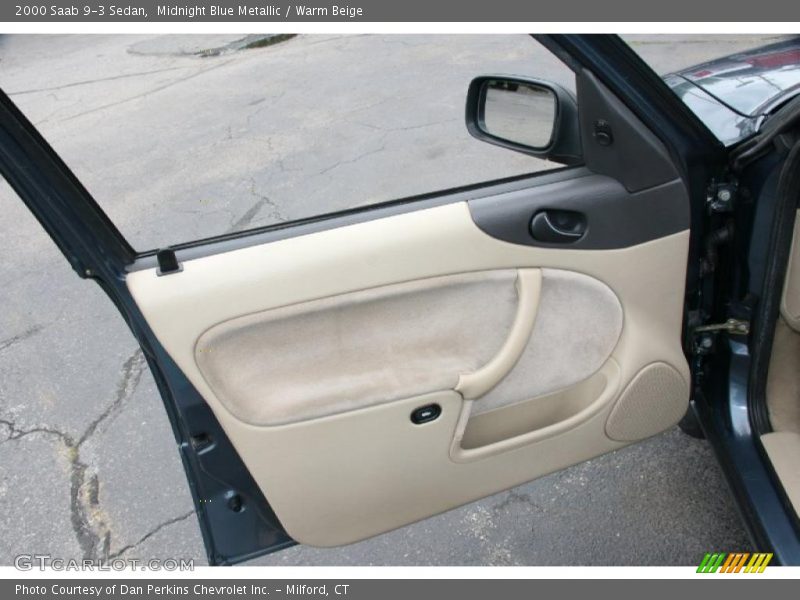 Midnight Blue Metallic / Warm Beige 2000 Saab 9-3 Sedan