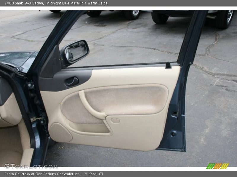 Midnight Blue Metallic / Warm Beige 2000 Saab 9-3 Sedan