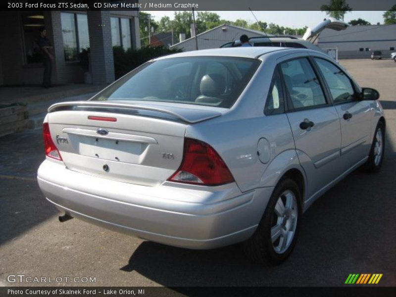 CD Silver Metallic / Medium Graphite 2003 Ford Focus ZTS Sedan