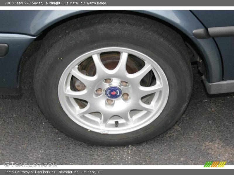 Midnight Blue Metallic / Warm Beige 2000 Saab 9-3 Sedan
