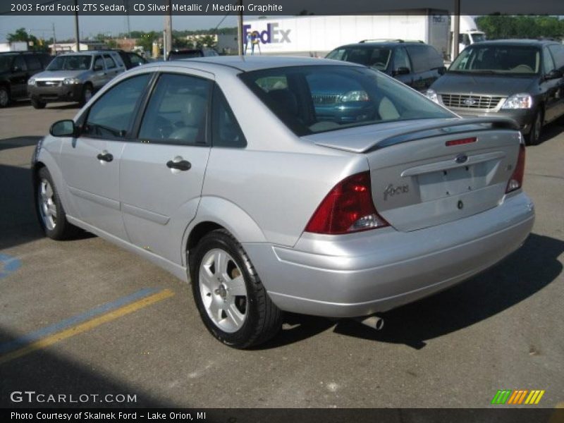 CD Silver Metallic / Medium Graphite 2003 Ford Focus ZTS Sedan