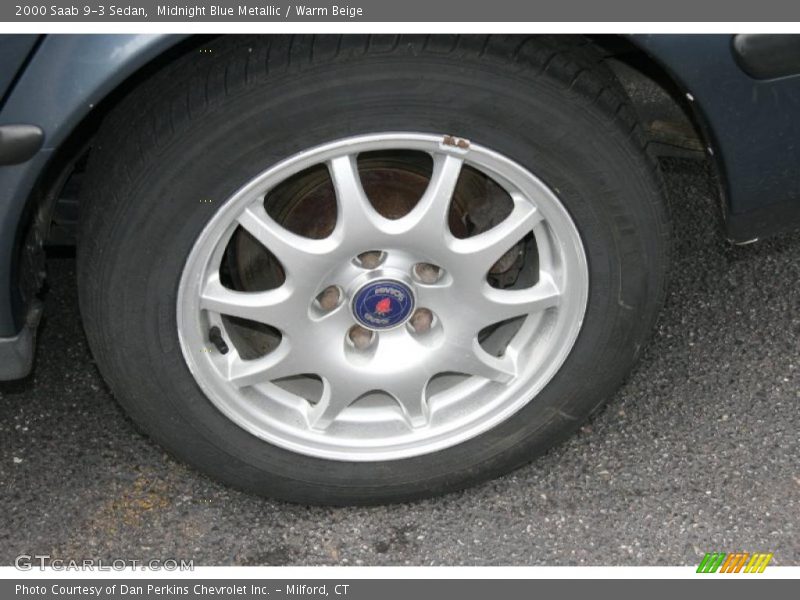 Midnight Blue Metallic / Warm Beige 2000 Saab 9-3 Sedan