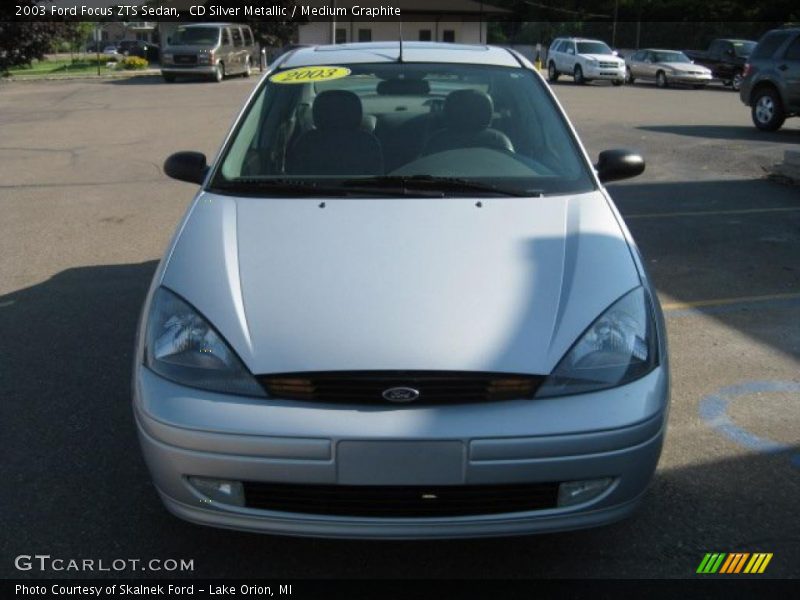 CD Silver Metallic / Medium Graphite 2003 Ford Focus ZTS Sedan