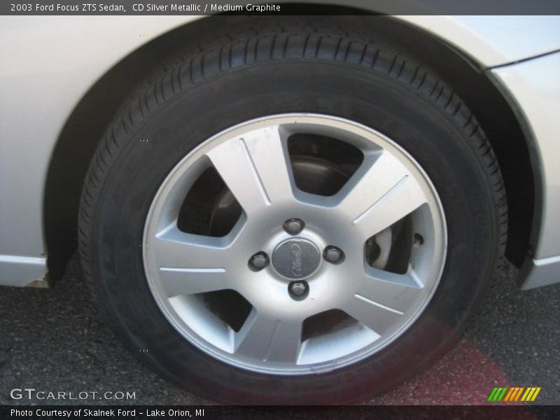 CD Silver Metallic / Medium Graphite 2003 Ford Focus ZTS Sedan