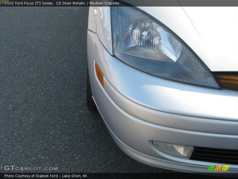CD Silver Metallic / Medium Graphite 2003 Ford Focus ZTS Sedan