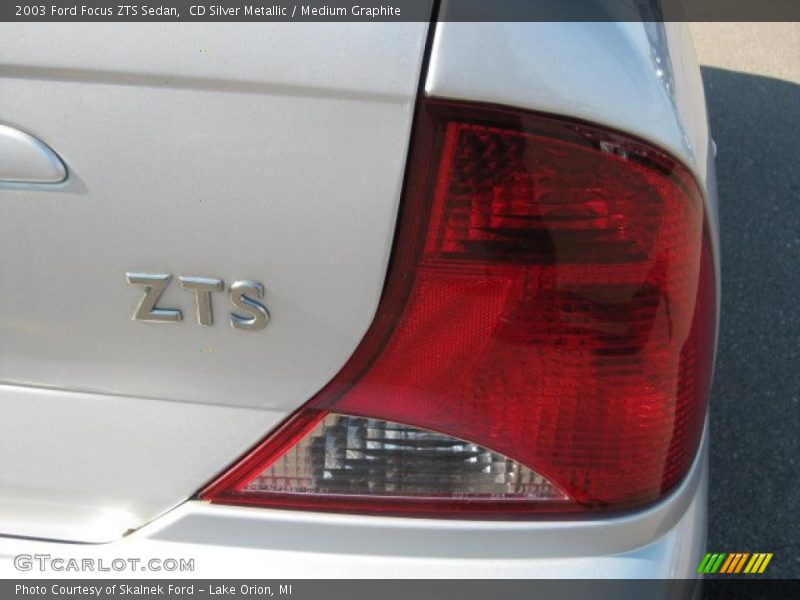CD Silver Metallic / Medium Graphite 2003 Ford Focus ZTS Sedan
