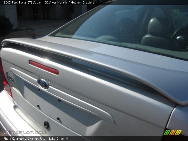 CD Silver Metallic / Medium Graphite 2003 Ford Focus ZTS Sedan