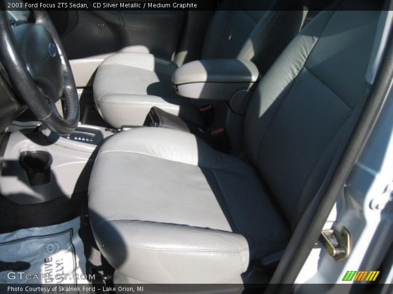 CD Silver Metallic / Medium Graphite 2003 Ford Focus ZTS Sedan