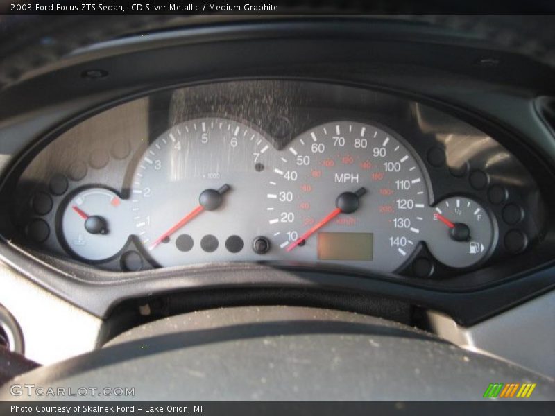 CD Silver Metallic / Medium Graphite 2003 Ford Focus ZTS Sedan