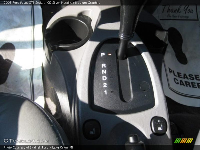 CD Silver Metallic / Medium Graphite 2003 Ford Focus ZTS Sedan