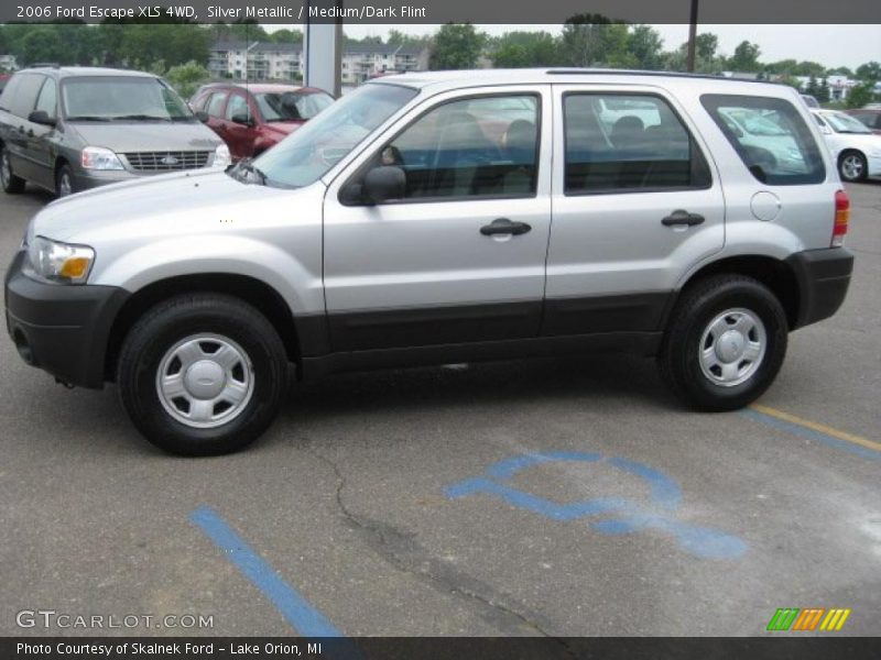 Silver Metallic / Medium/Dark Flint 2006 Ford Escape XLS 4WD