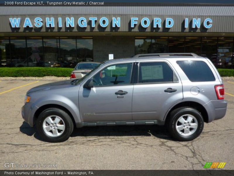 Tungsten Grey Metallic / Charcoal 2008 Ford Escape XLT