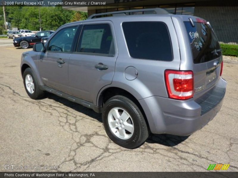 Tungsten Grey Metallic / Charcoal 2008 Ford Escape XLT