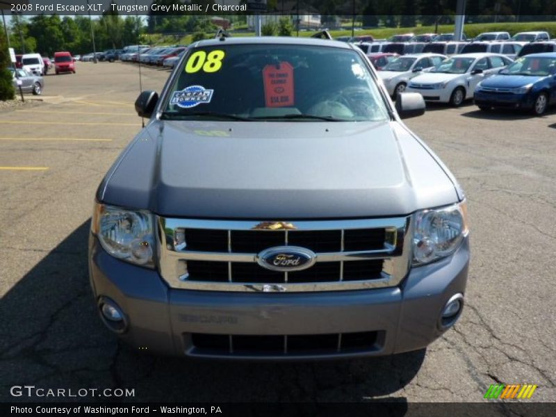 Tungsten Grey Metallic / Charcoal 2008 Ford Escape XLT
