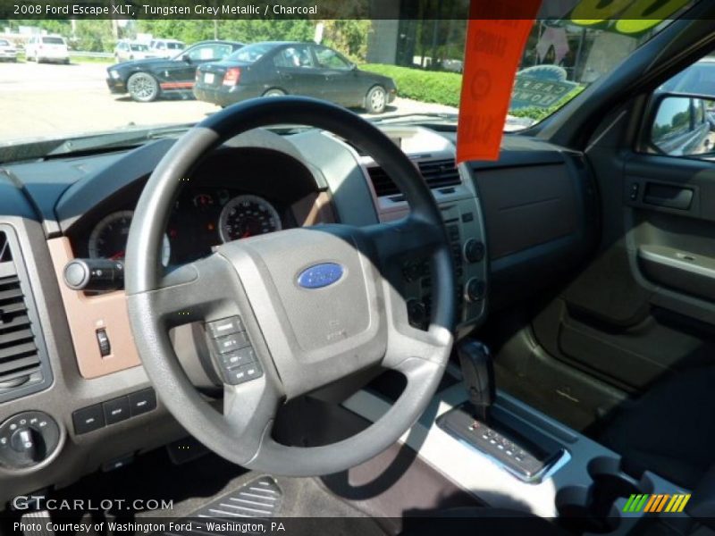 Tungsten Grey Metallic / Charcoal 2008 Ford Escape XLT