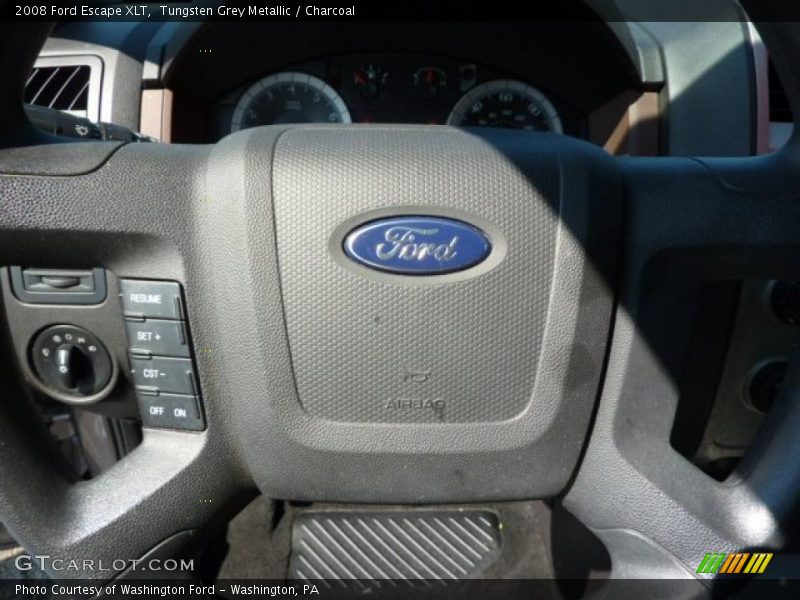 Tungsten Grey Metallic / Charcoal 2008 Ford Escape XLT