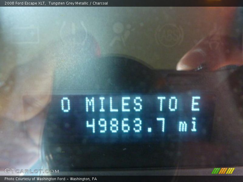 Tungsten Grey Metallic / Charcoal 2008 Ford Escape XLT