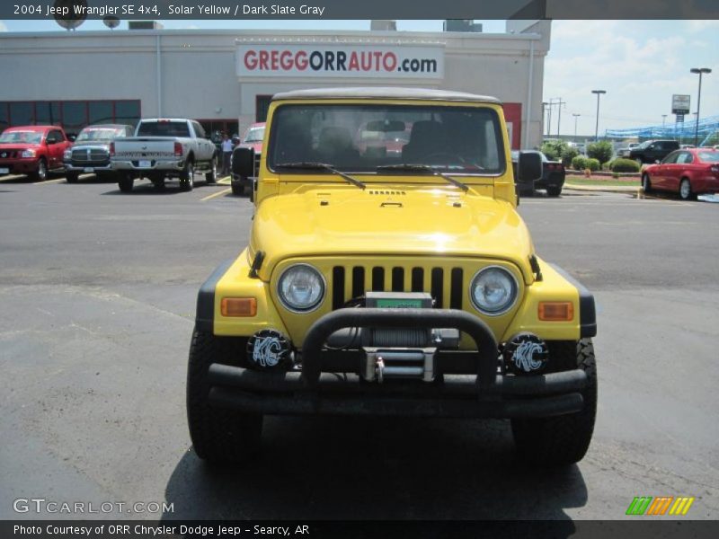 Solar Yellow / Dark Slate Gray 2004 Jeep Wrangler SE 4x4